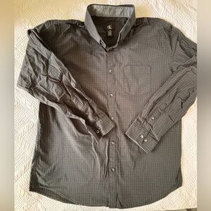 Calvin Klein Dress Shirt Size Large